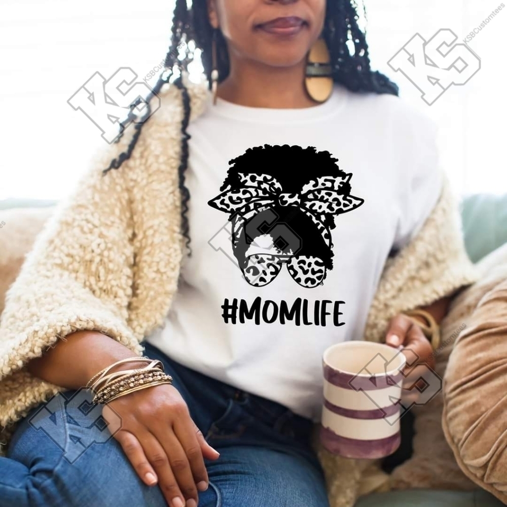 Afro Mom Life Tee